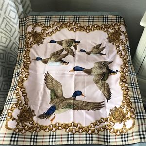 Burberry Authentic NWT Silk Scarf